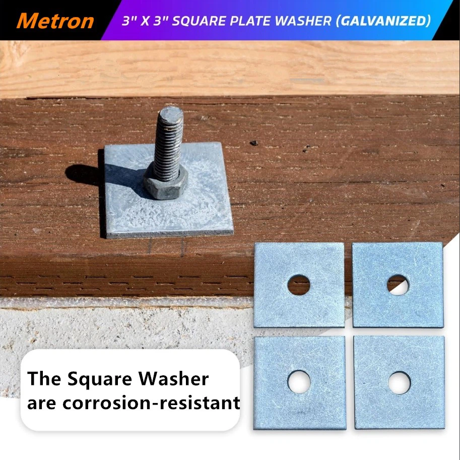 Square washers Square washers