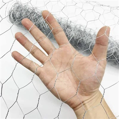 Cerca hexagonal de malha de arame